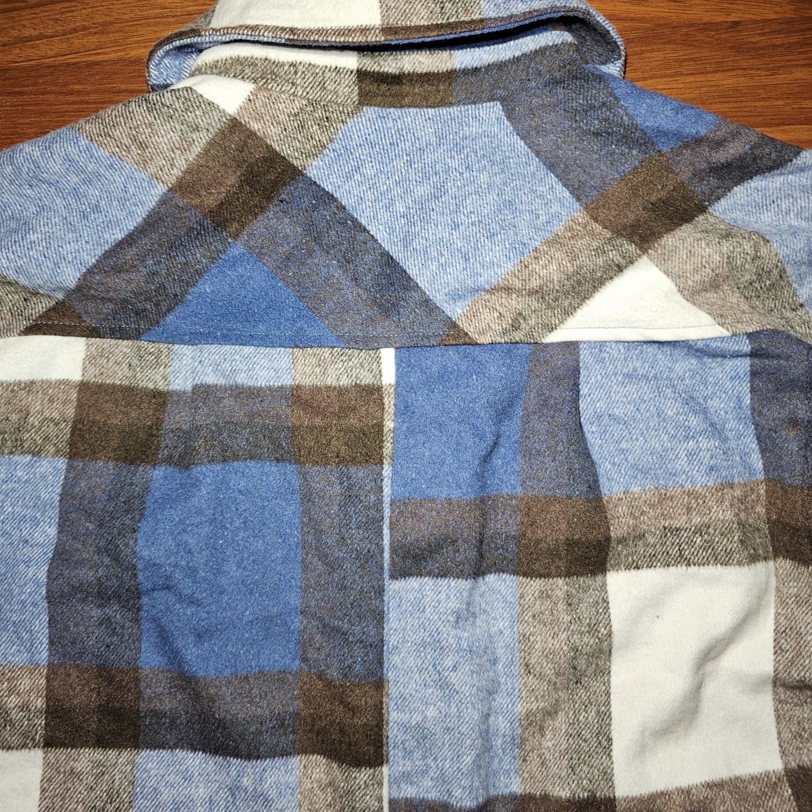 Hyfve Plaid Oversized Jacket Woman's Medium - Thumbnail 11