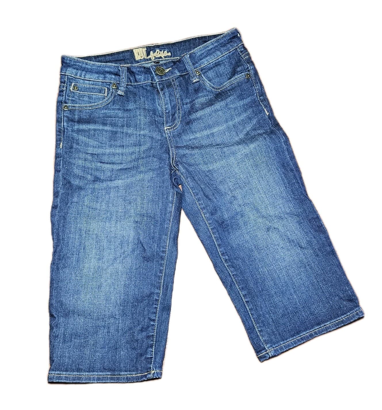 Kut From The Cloth Women's Size 2 Denim Jean Bermuda Shorts - Thumbnail 3