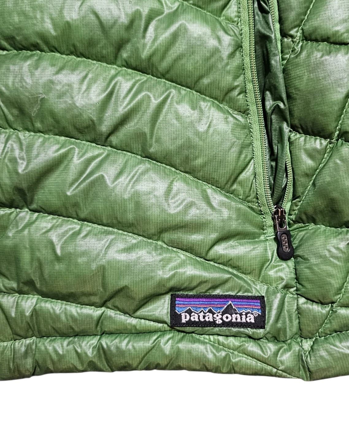 Patagonia Down Sweater Womens Jacket Quilted Full Zip Green Size Small - Thumbnail 11