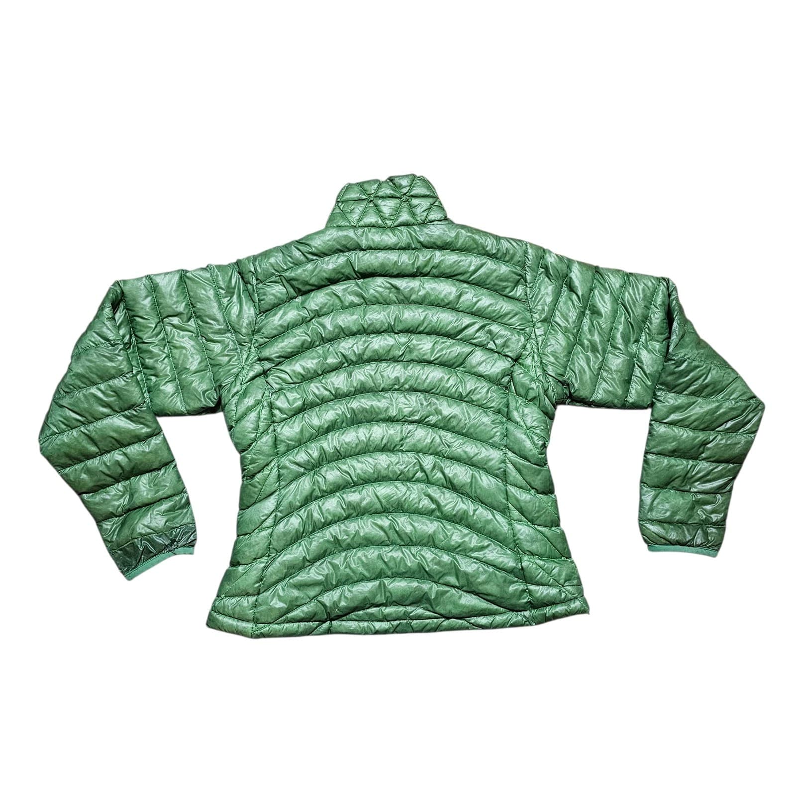 Patagonia Down Sweater Womens Jacket Quilted Full Zip Green Size Small - Thumbnail 5