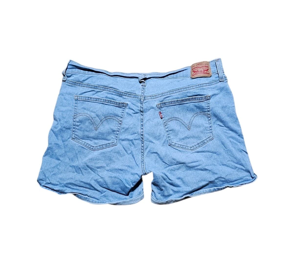 Levi's Mid Length Light Wash Women's Denim Shorts Size 32