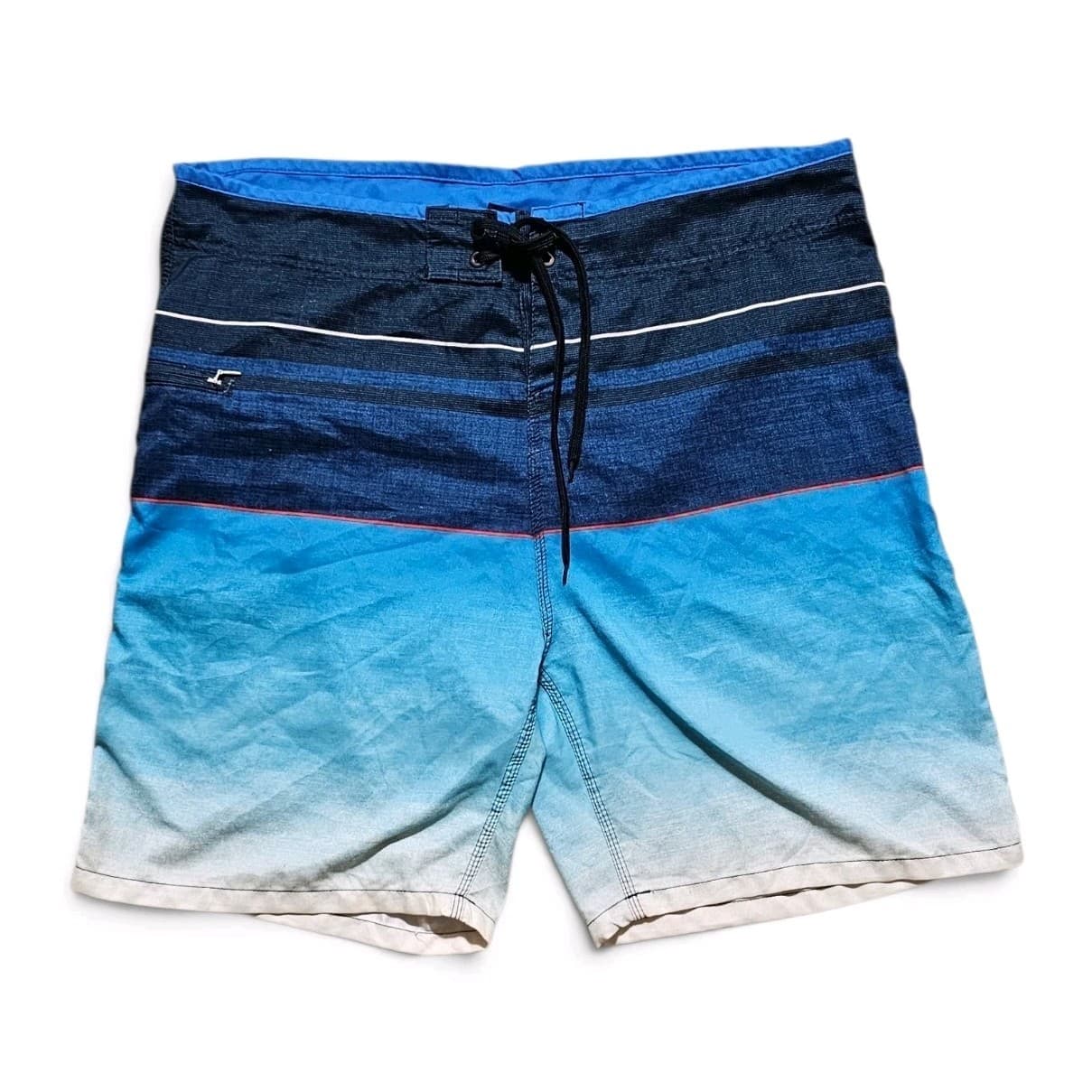 Burnside Men's Size 36 Board Shorts Gradient Pattern Swim Trunks