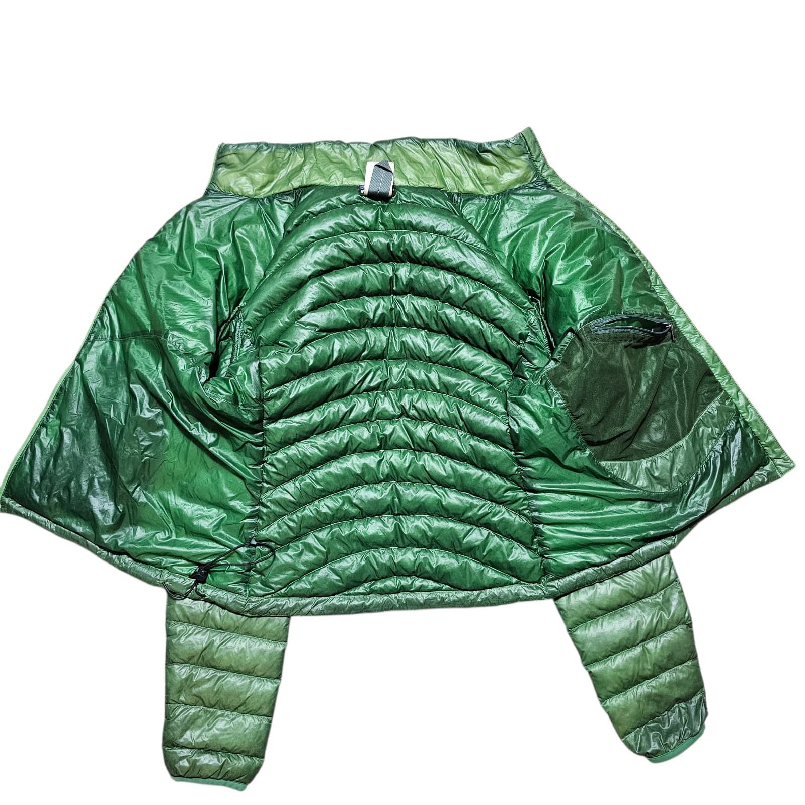 Patagonia Down Sweater Womens Jacket Quilted Full Zip Green Size Small - Thumbnail 12