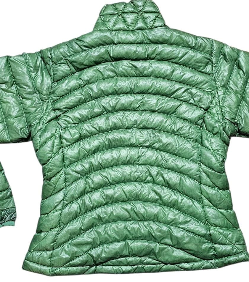 Patagonia Down Sweater Womens Jacket Quilted Full Zip Green Size Small - Thumbnail 6