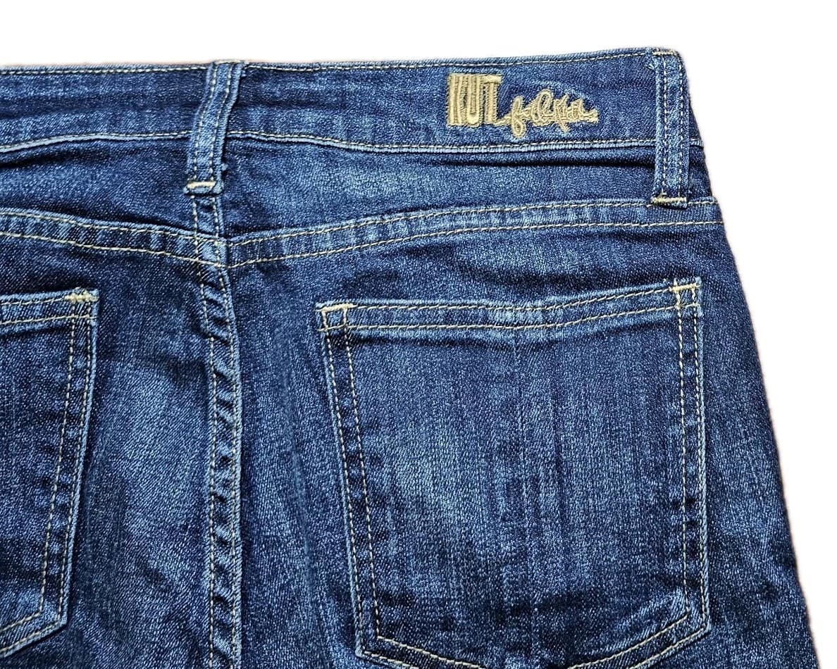 Kut From The Cloth Women's Size 2 Denim Jean Bermuda Shorts - Thumbnail 6