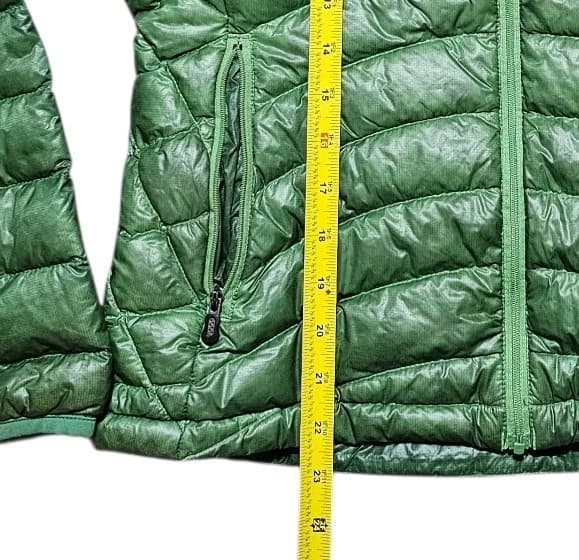 Patagonia Down Sweater Womens Jacket Quilted Full Zip Green Size Small - Thumbnail 8