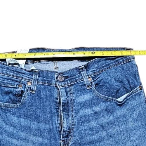 Levis 559 Relaxed Straight Blue Jeans Mens 36x34 Denim - Thumbnail 7