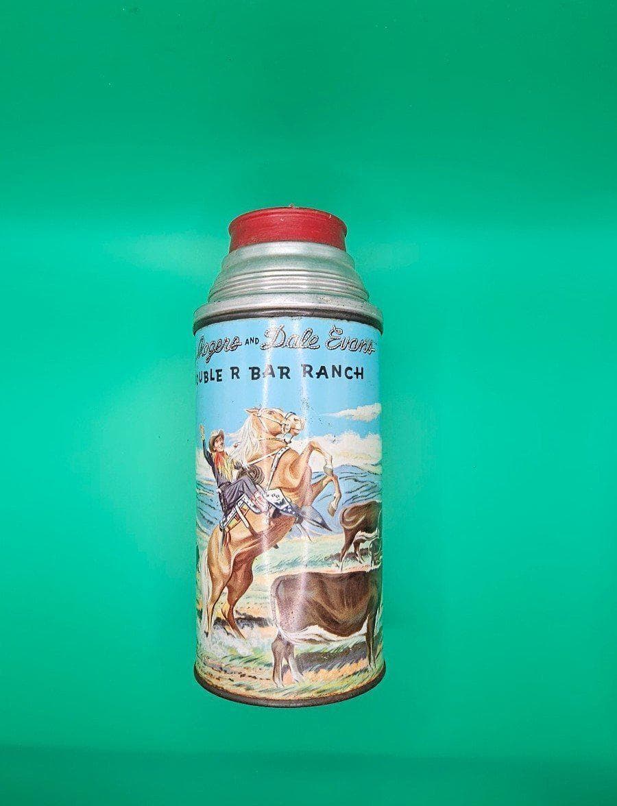 Roy Rogers antique Thermos - Thumbnail 6