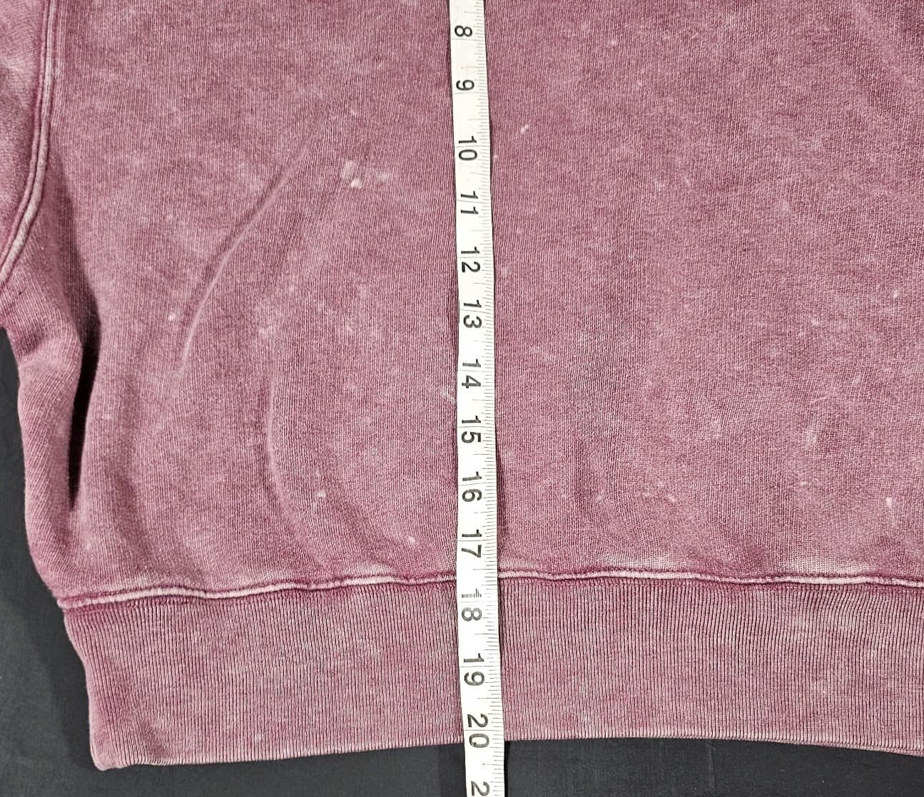 Pink Victorias Secret Size Medium Mauve Cropped Hooded Sweatshirt Cozy Comfy - Thumbnail 6