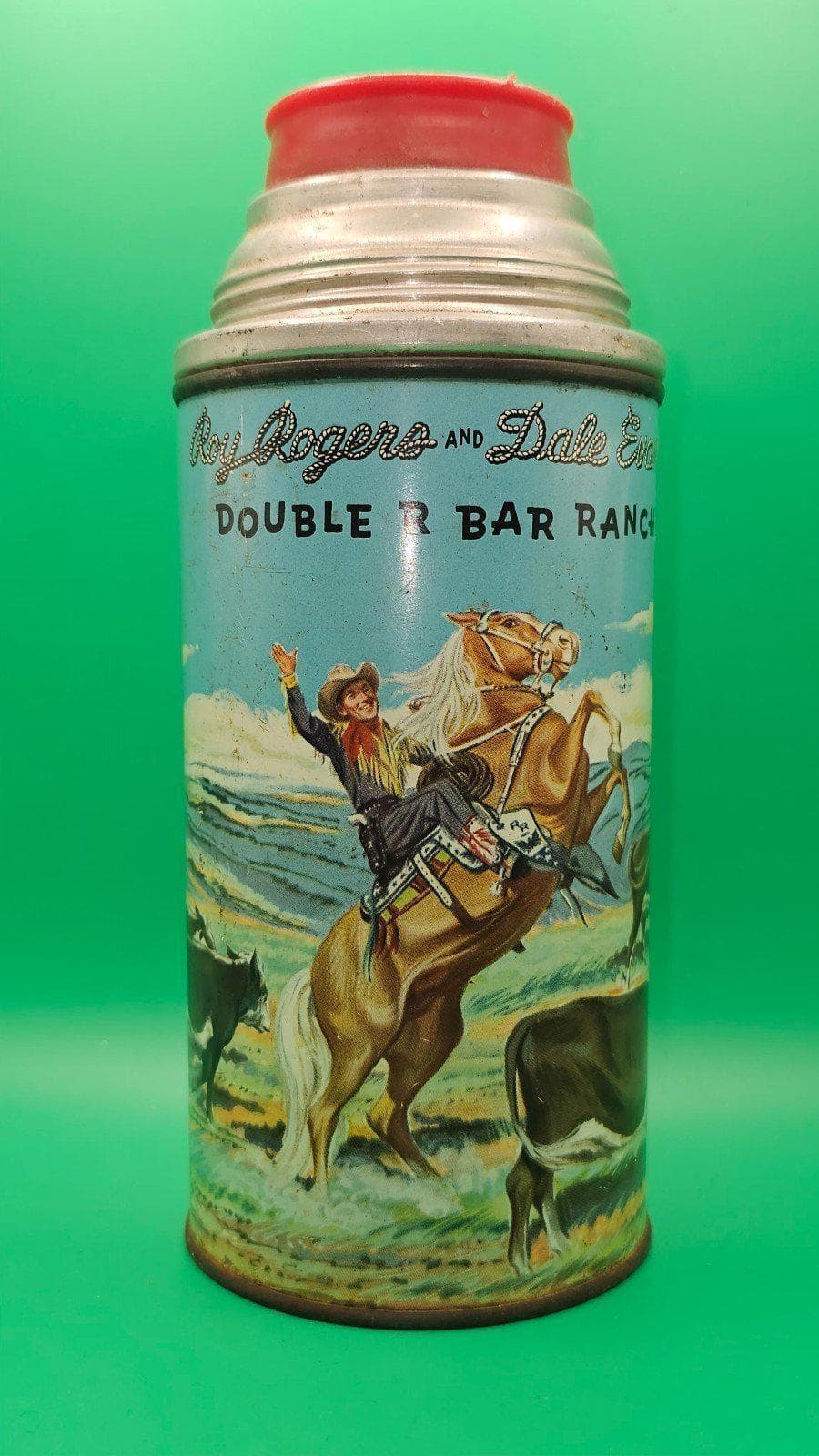 Roy Rogers antique Thermos - Thumbnail 2