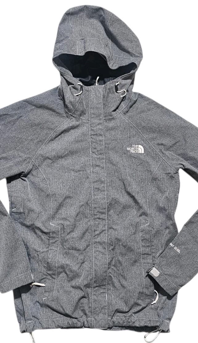 The North Face Hyvent 2.5L Nylon Jacket Women’s Sz S Gray Outdoor Hiking - Thumbnail 2