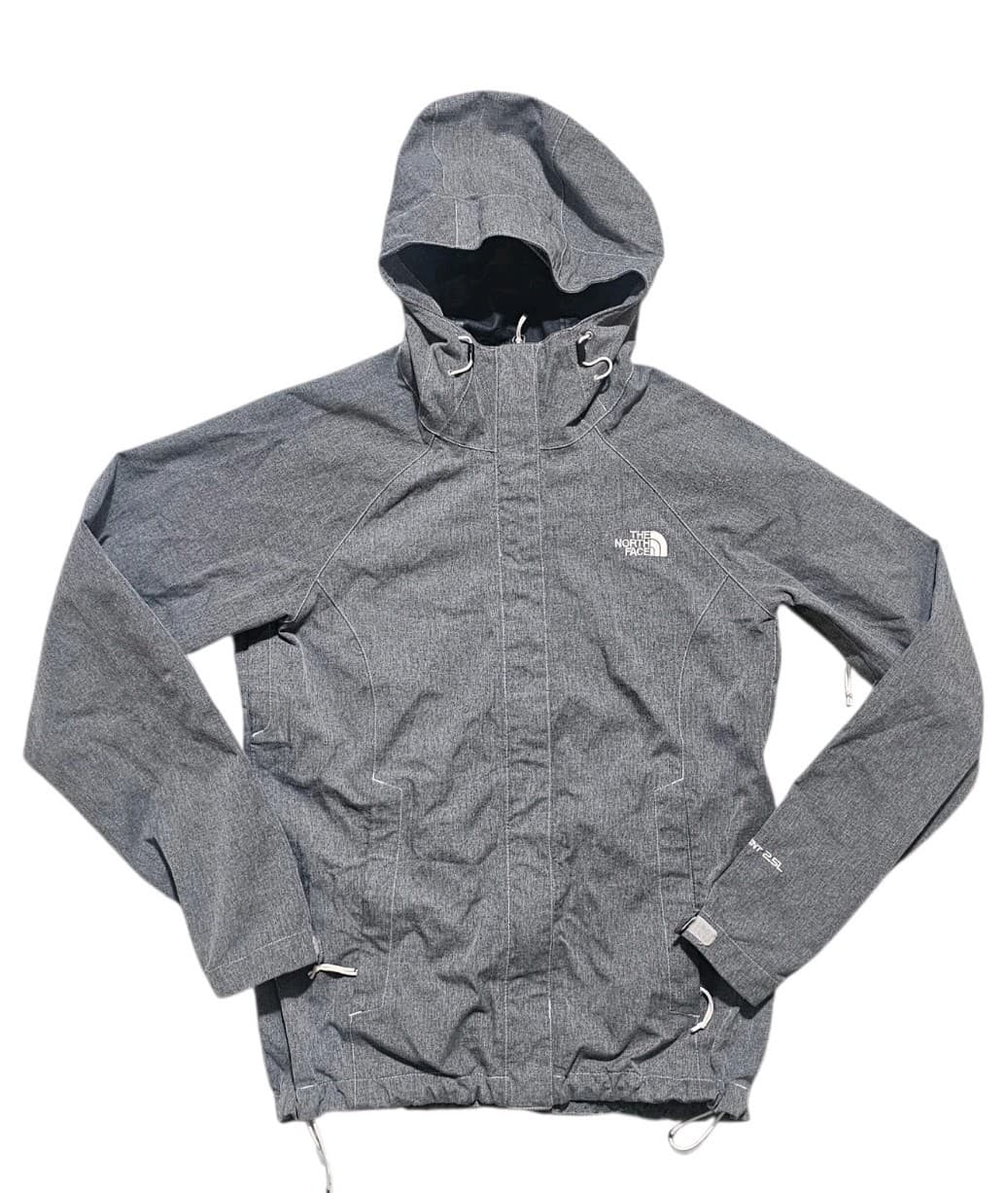 The North Face Hyvent 2.5L Nylon Jacket Women’s Sz S Gray Outdoor Hiking