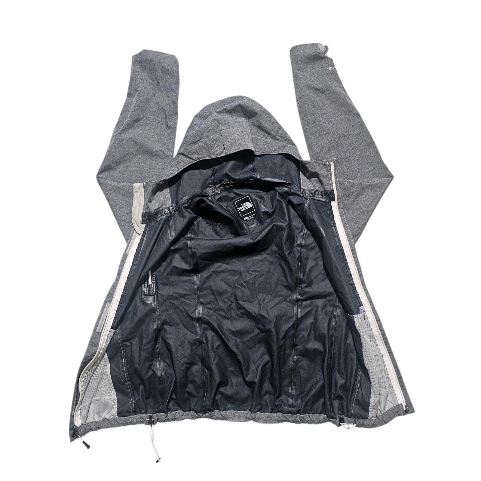 The North Face Hyvent 2.5L Nylon Jacket Women’s Sz S Gray Outdoor Hiking - Thumbnail 10