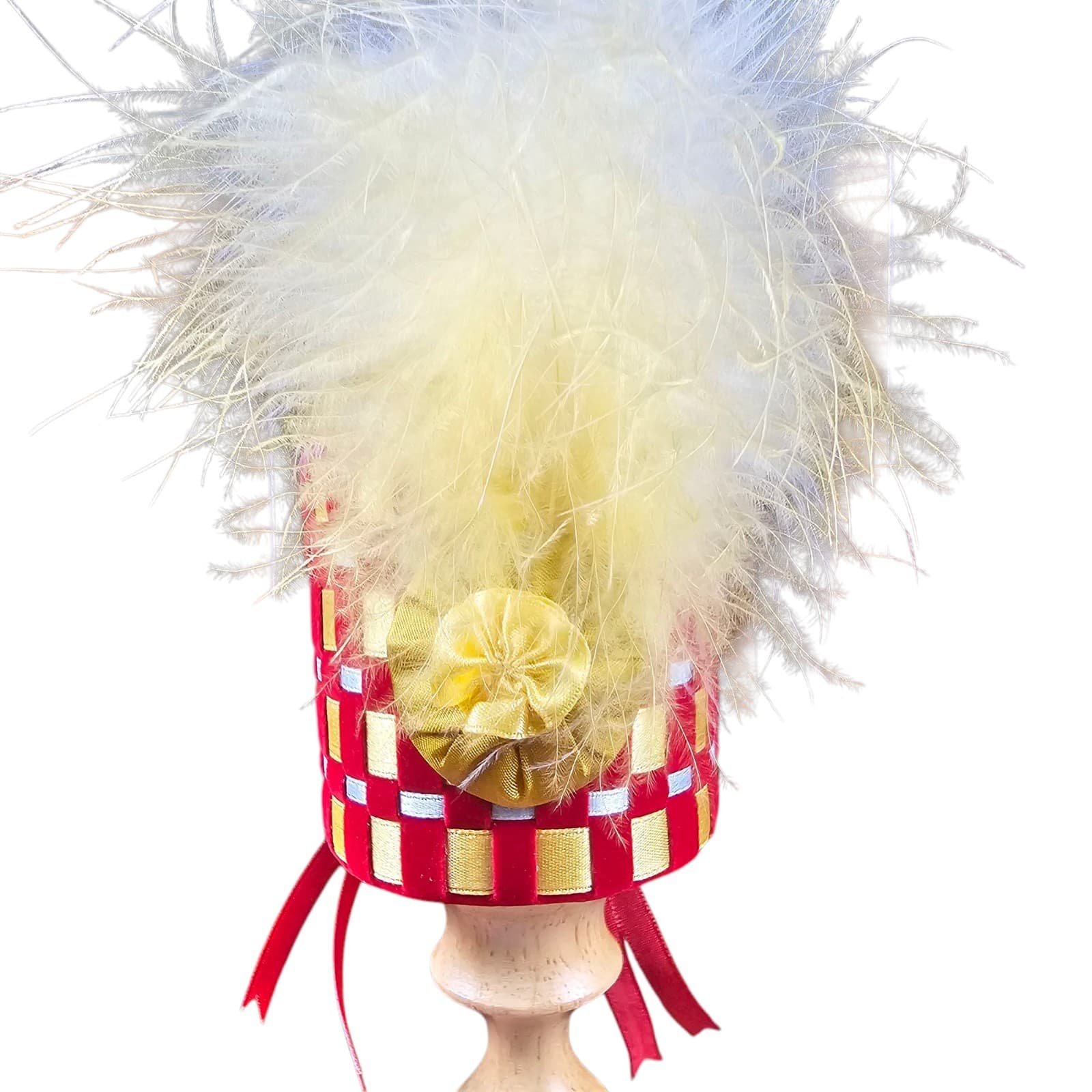 PIPKIN AND BONNET HAT, The Glengarry 1817, With 7" tall wooden hat stand And Box - Thumbnail 7