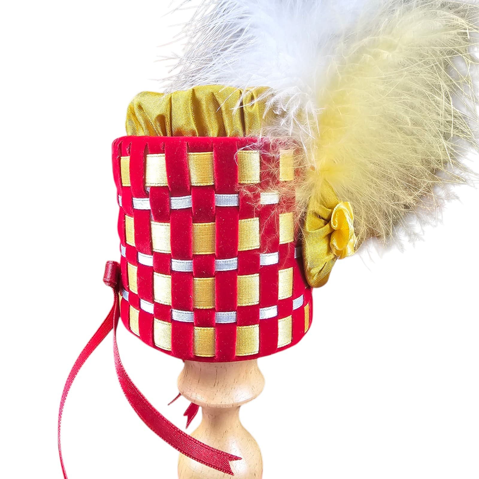 PIPKIN AND BONNET HAT, The Glengarry 1817, With 7" tall wooden hat stand And Box - Thumbnail 8