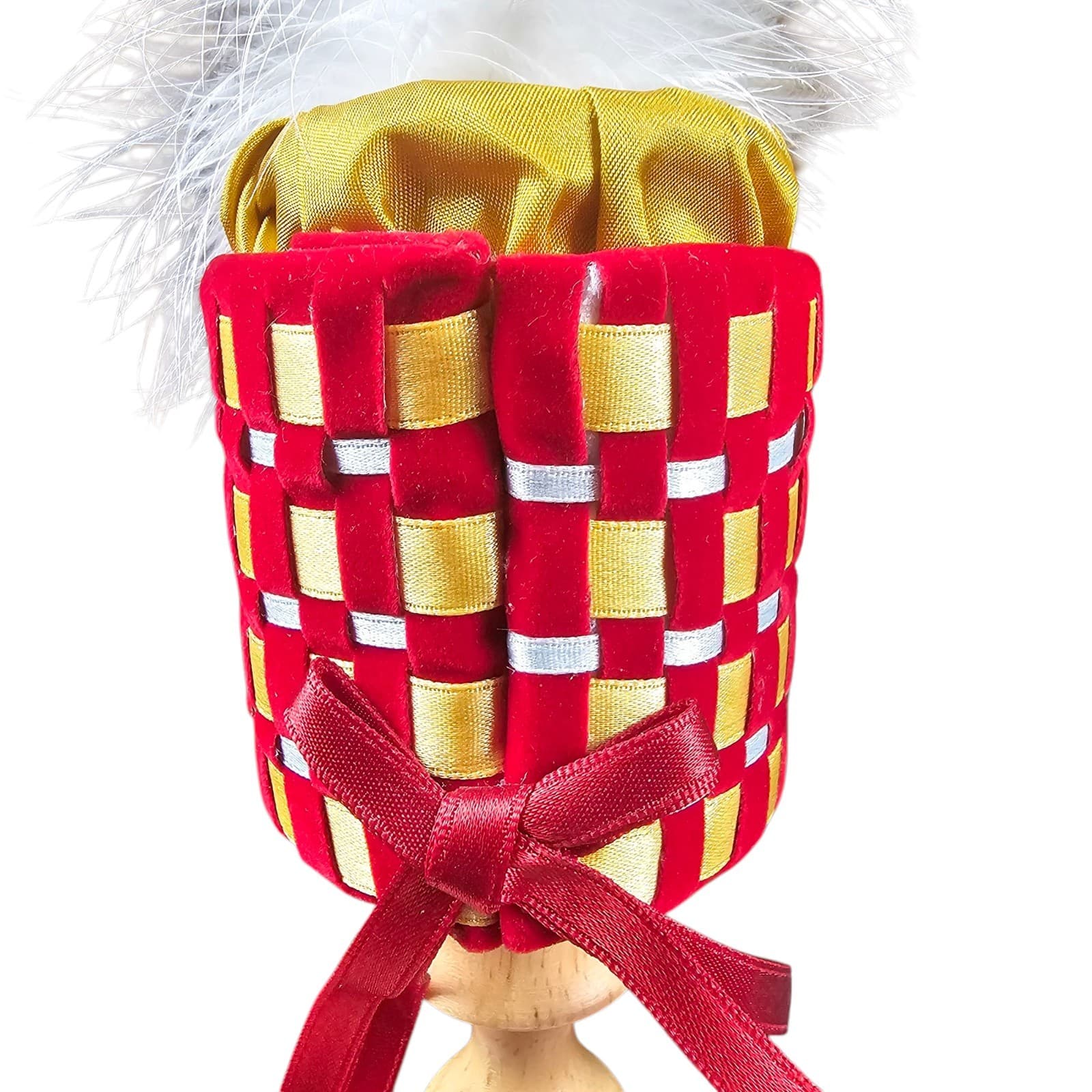 PIPKIN AND BONNET HAT, The Glengarry 1817, With 7" tall wooden hat stand And Box - Thumbnail 5