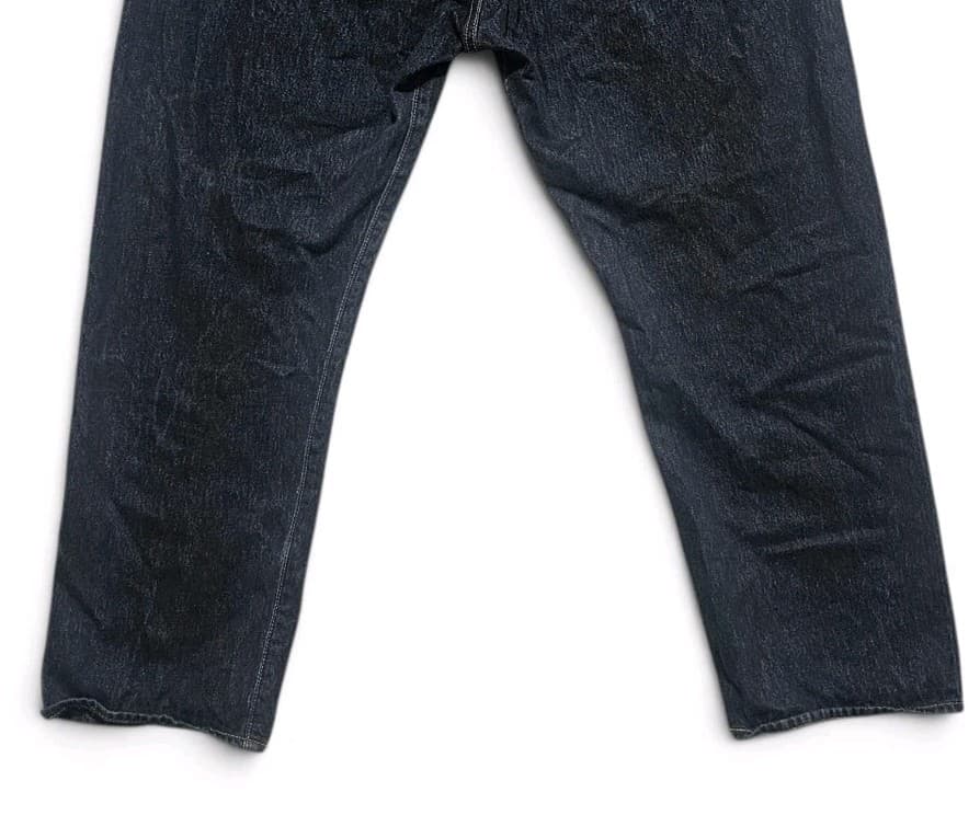 Levis Mens 501 Denim Jeans Button Fly 44 X 32 Red Tab Black - Thumbnail 4