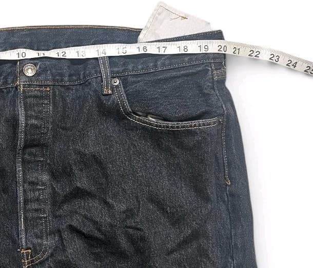 Levis Mens 501 Denim Jeans Button Fly 44 X 32 Red Tab Black - Thumbnail 7
