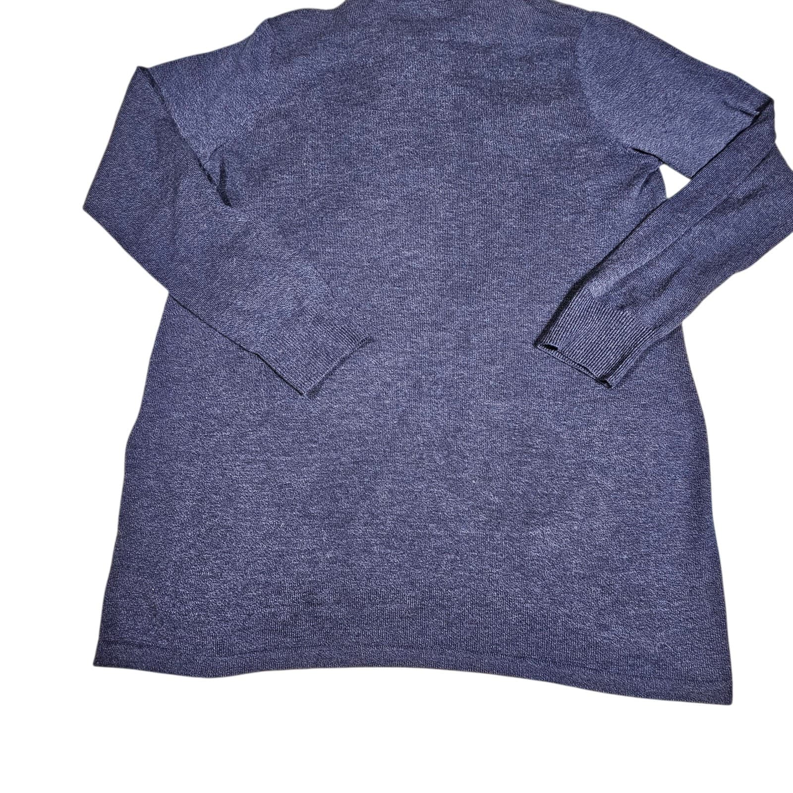 Ella Moss Women's Lightweight Open Front Cozy Cardigan - Indigo - Size M - Thumbnail 11