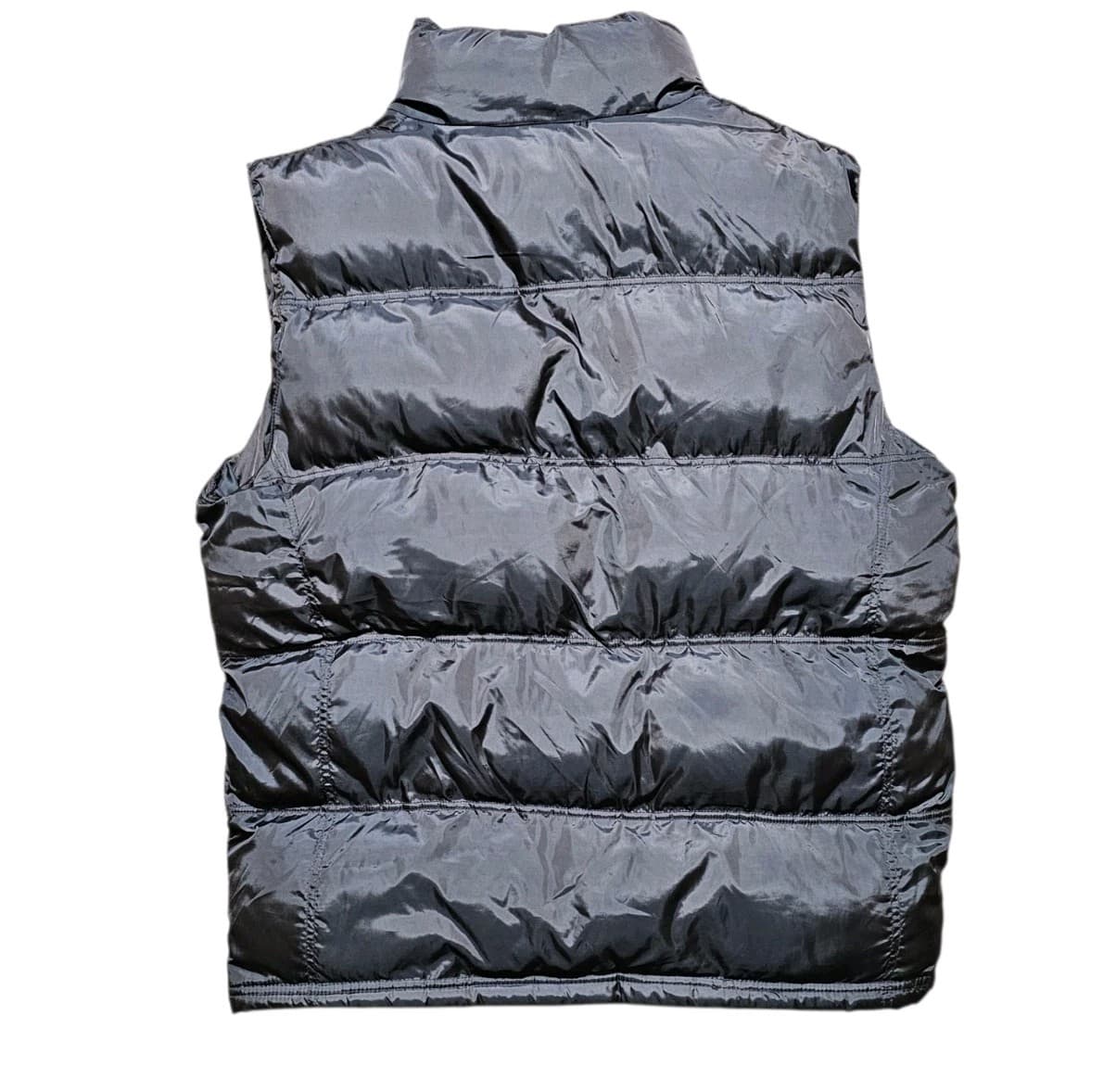 Vintage South Pole Vest Dark Brown Puffer Jacket Men’s Sz X large 90s Y2K - Thumbnail 5