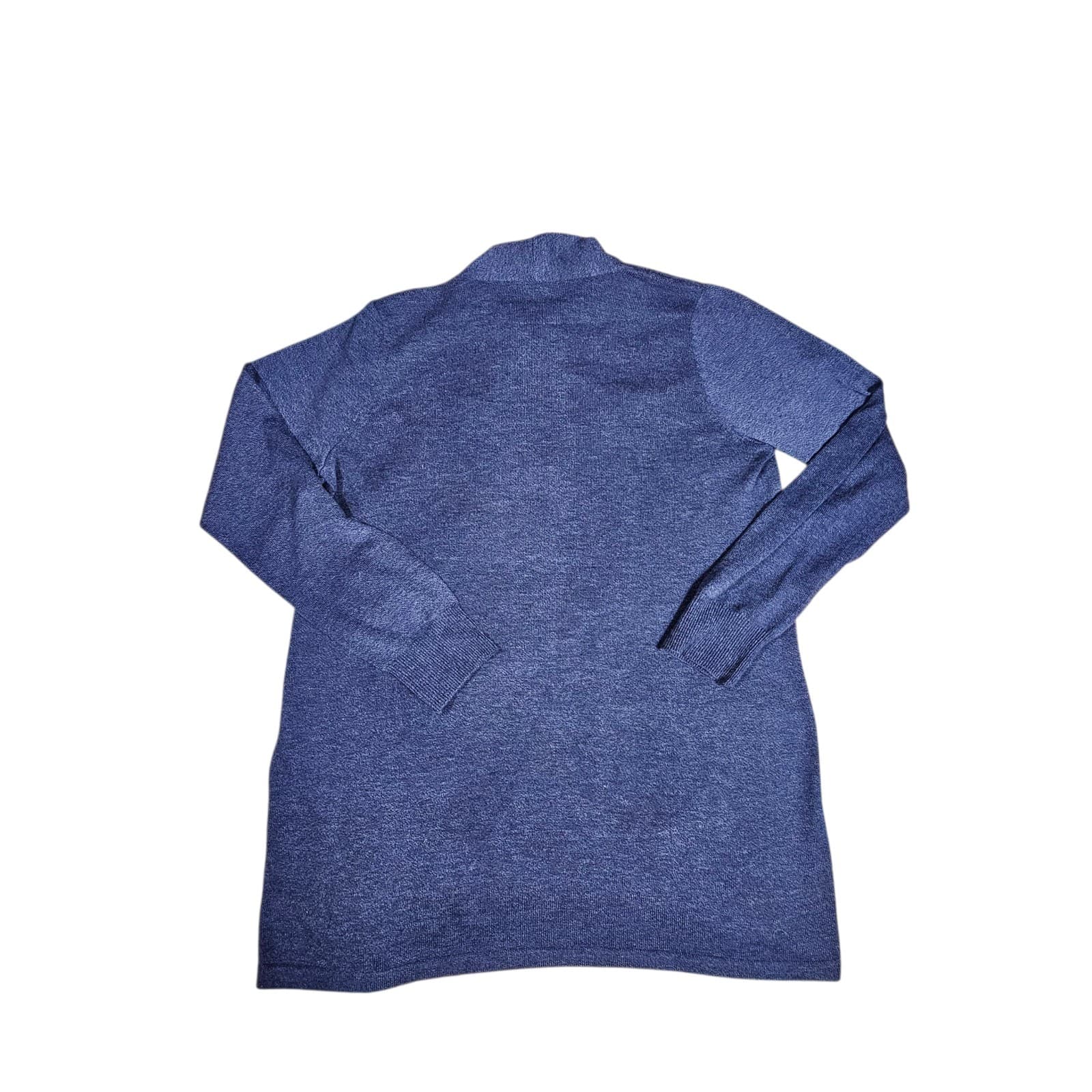 Ella Moss Women's Lightweight Open Front Cozy Cardigan - Indigo - Size M - Thumbnail 14