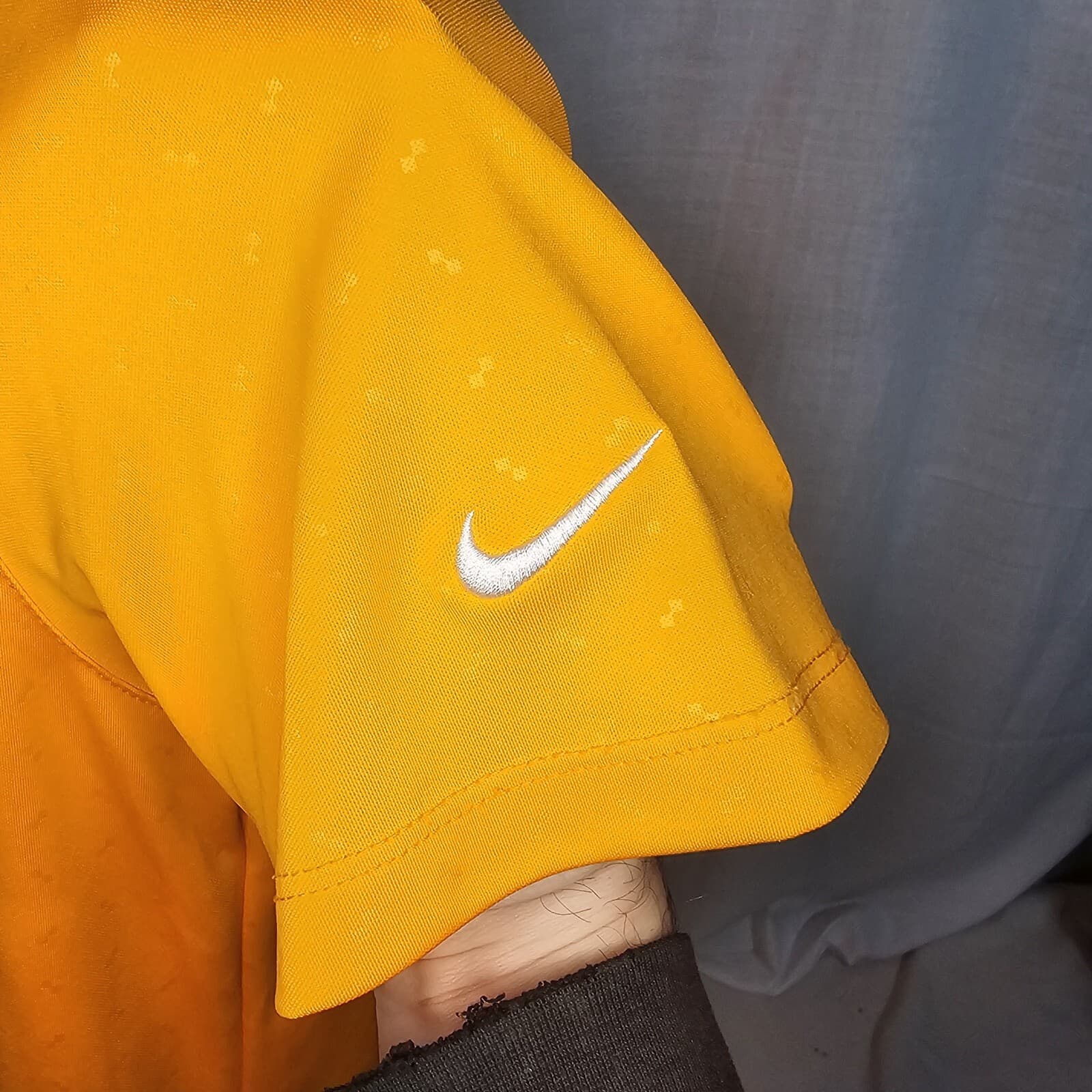 Nike Golf Dri-fit Orange Polo Mens Size Medium - Thumbnail 8