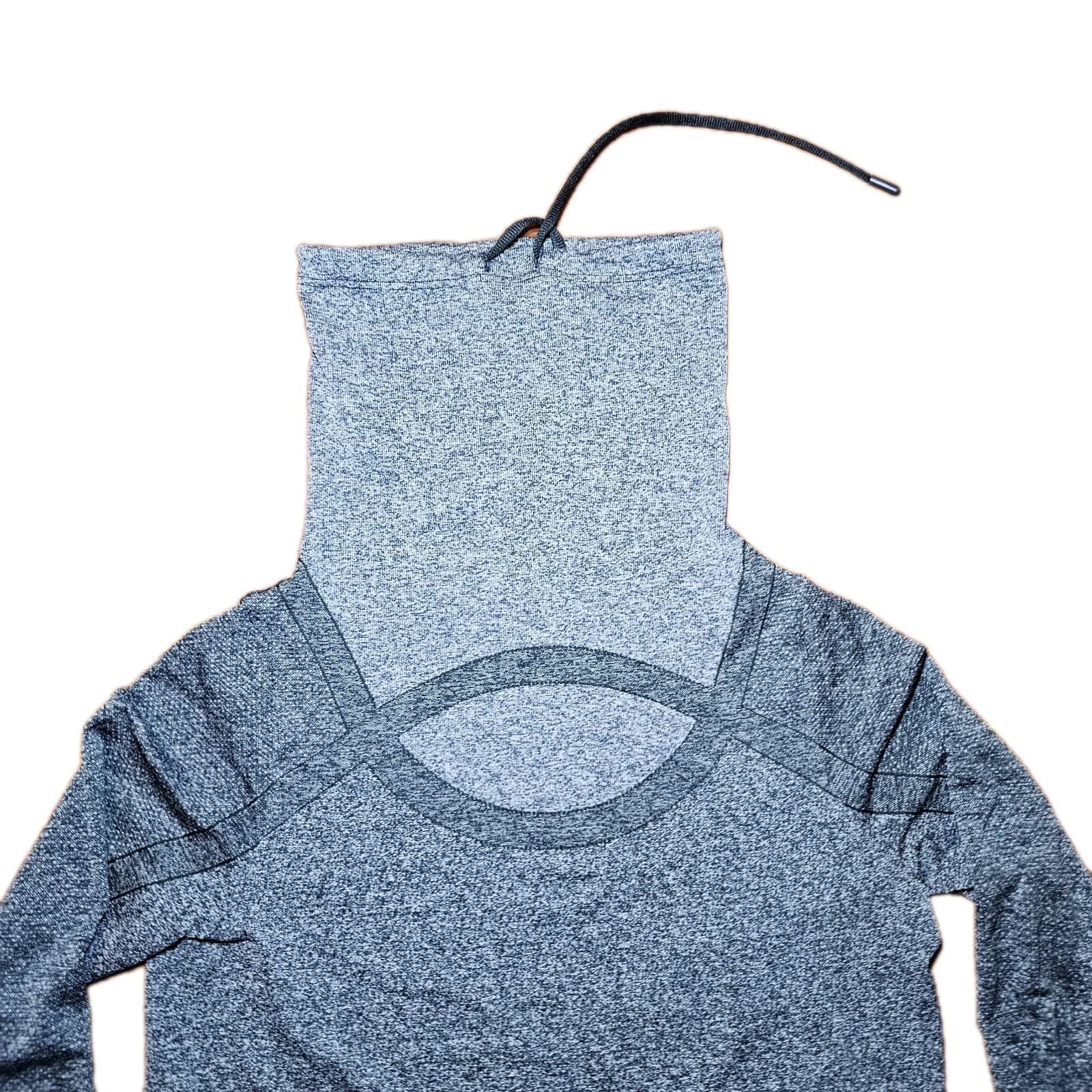 Under Armour Shirt Women Medium Gray Threadborne Fitted HeatGear Long Sleeve Top - Thumbnail 2