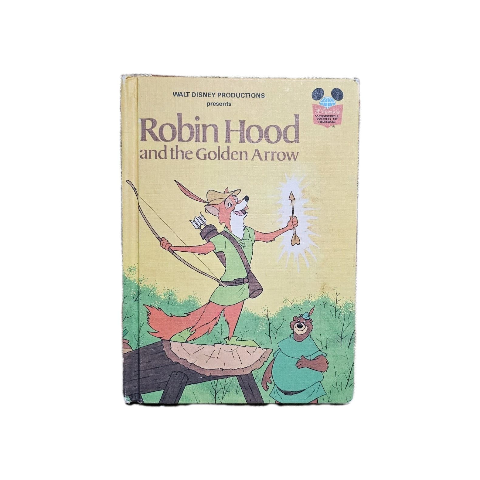 1978 Walt Disney Robin Hood and the Golden Arrow 1st American Edition