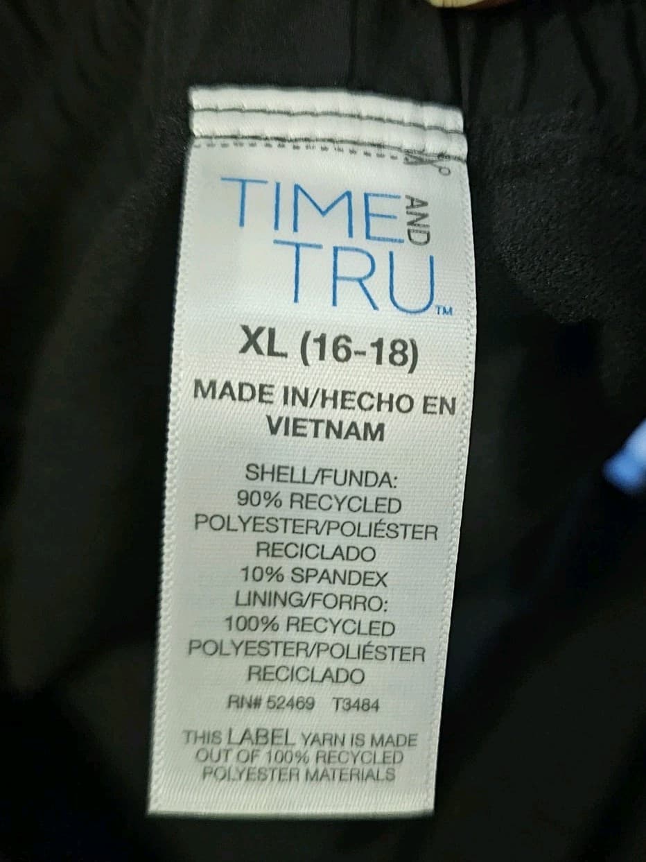 Time And True Missy Separate Bottoms Black Shorts Xl - Thumbnail 5