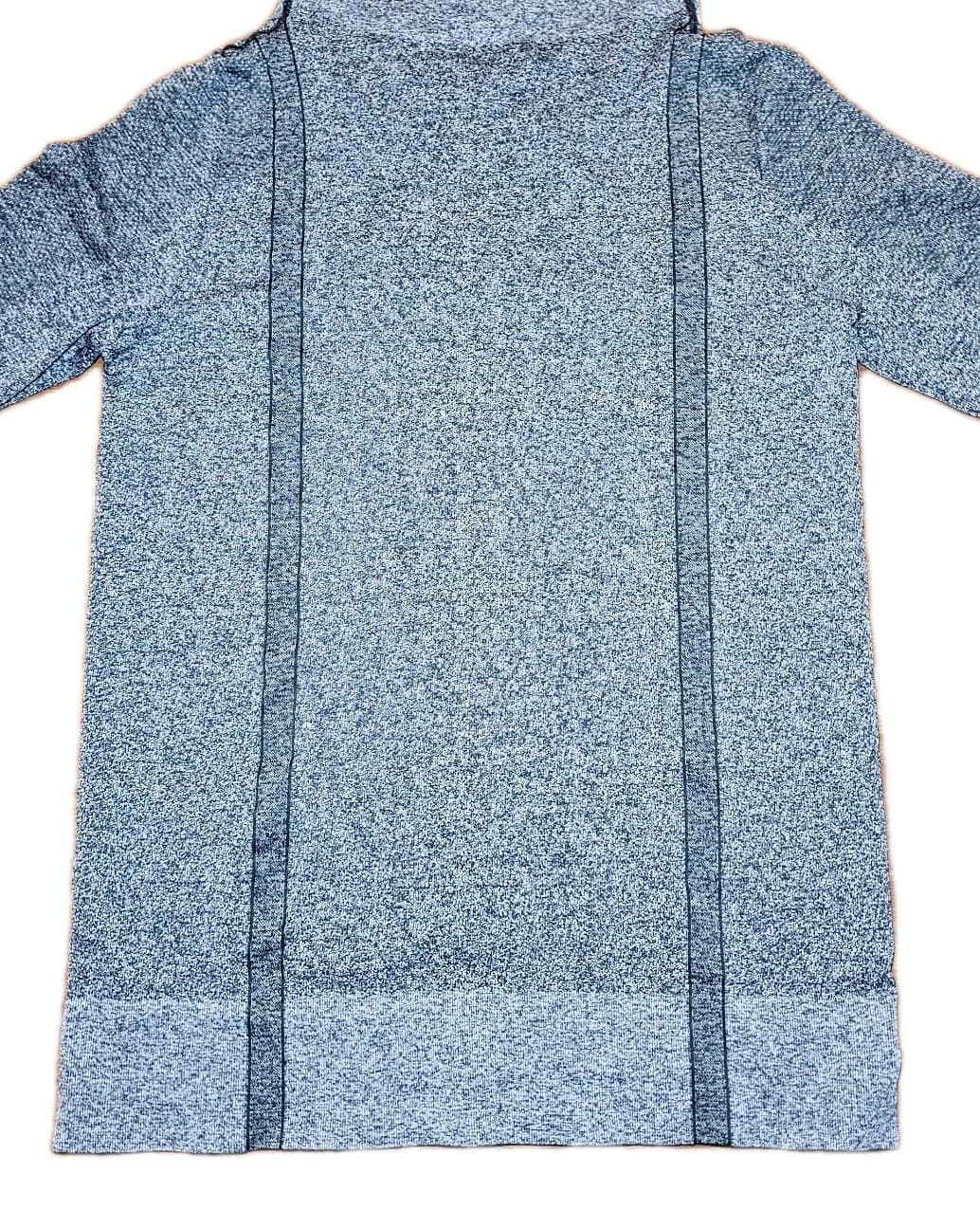 Under Armour Shirt Women Medium Gray Threadborne Fitted HeatGear Long Sleeve Top - Thumbnail 7