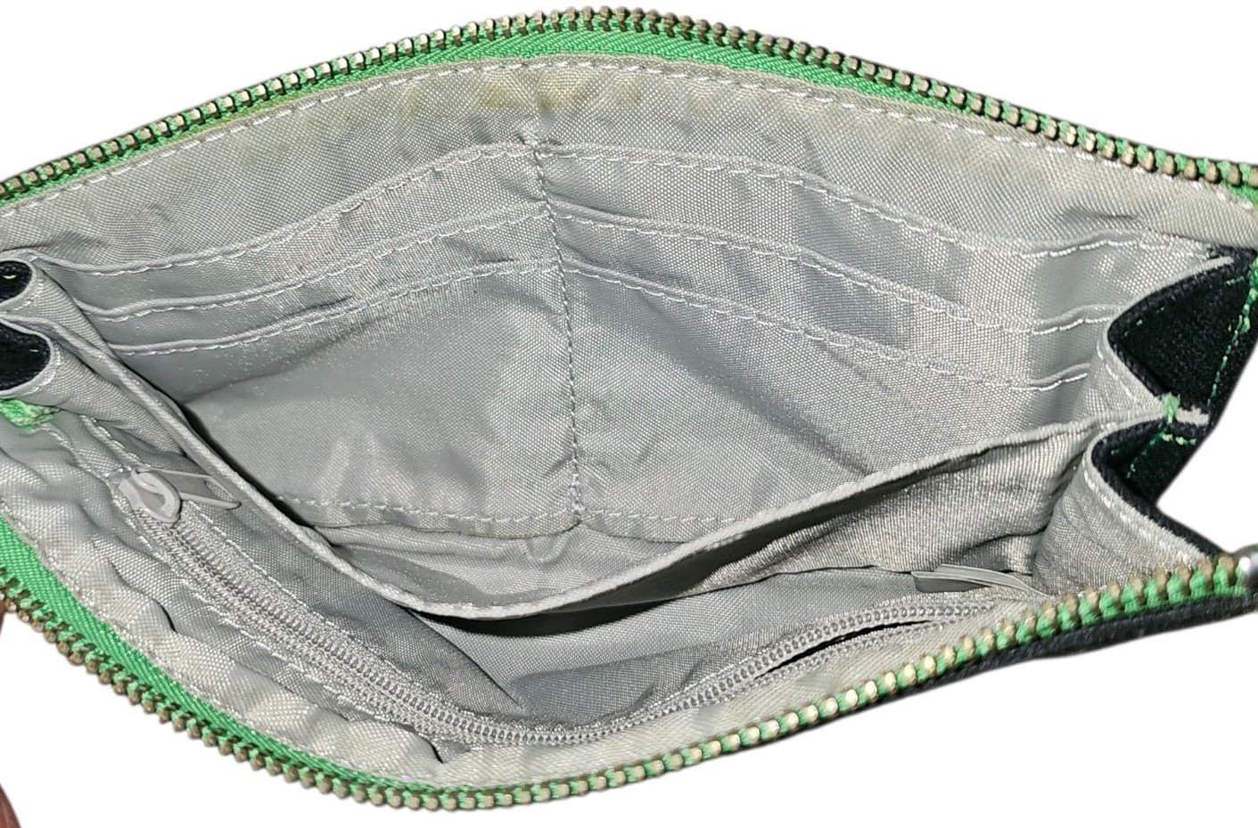 Vintage Dakine Black And Green Wristlet Utility Pouch - Thumbnail 7