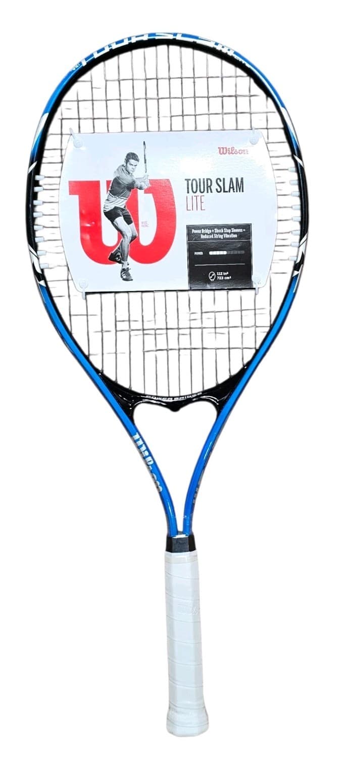 Wilson Tour Slam Lite Tennis Racket Size 112in/723cm 4 3/8 Grip. New W/ Tags - Thumbnail 3