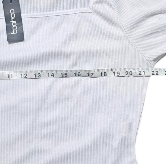 boohoo womens Ripped Cropped Long Sleeve Top (Nwt) Size 18 - Thumbnail 11