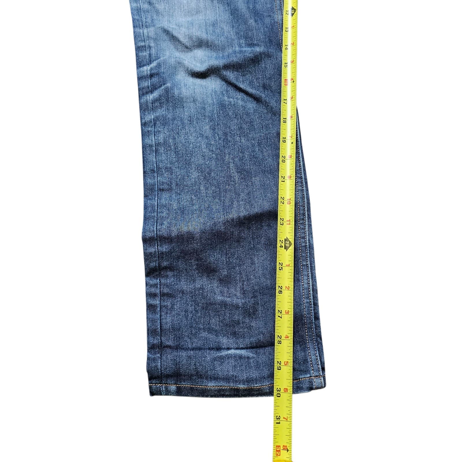 Levis 511 Slim Fit Blue Jeans 33x32 Black Patch - Thumbnail 19