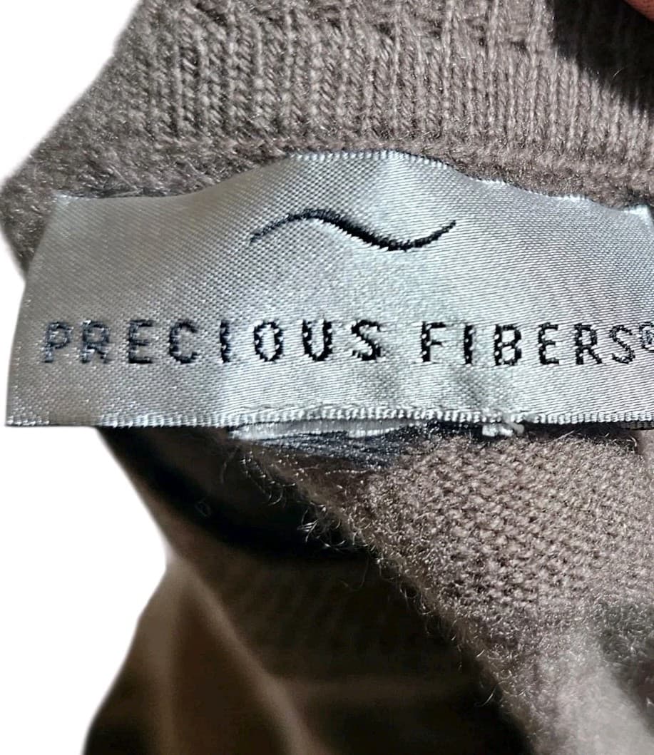 Precious Fibers 100% Cashmere Vneck Sweaters Lot Of 2 Size 2k - Thumbnail 12