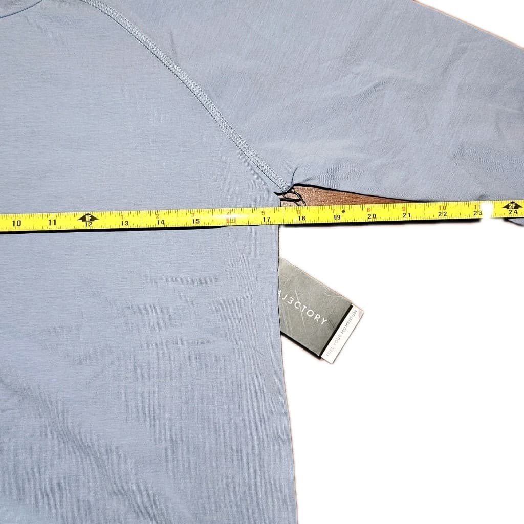 Traje3ctory Nwt Long Sleeve Shirt Light Blue Womans Size M - Thumbnail 9