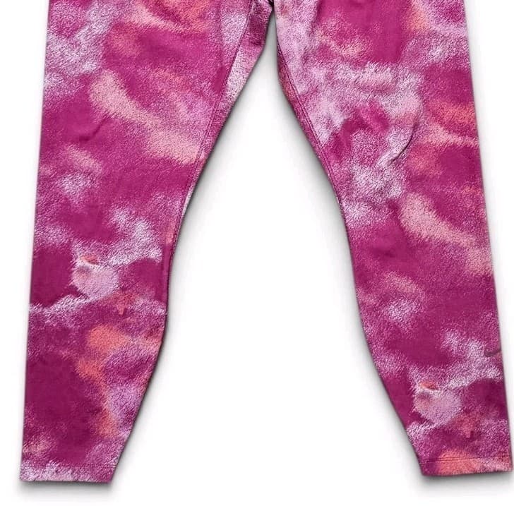 Nike One Women's Size Xl High Waisted 7/8 Printed Leggings active dri fit - Thumbnail 3