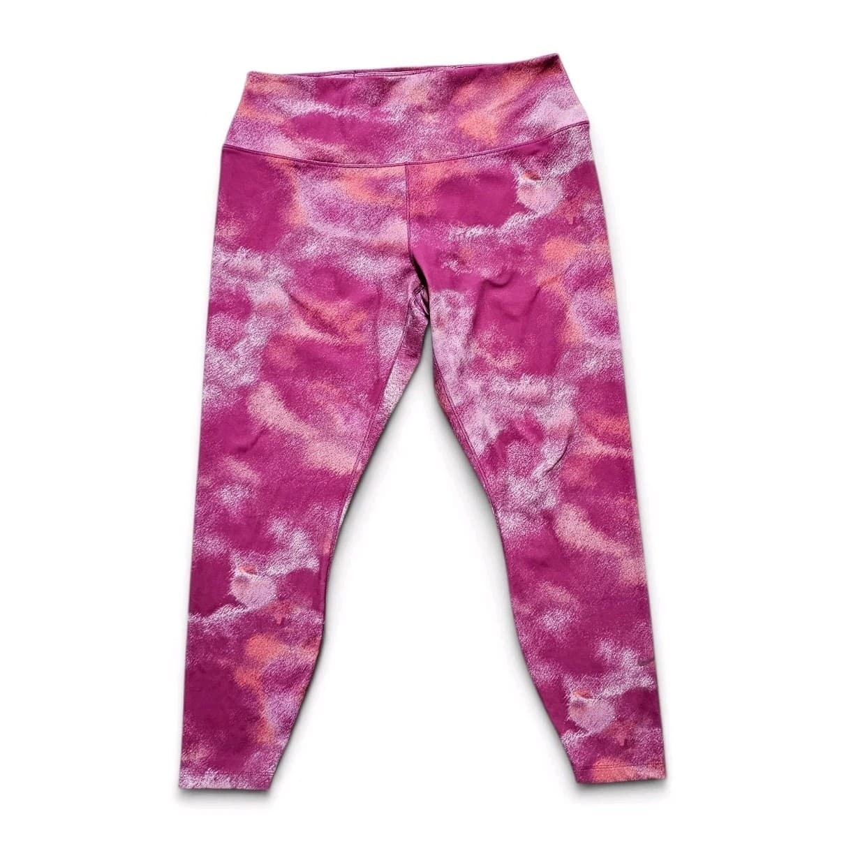 Nike One Women's Size Xl High Waisted 7/8 Printed Leggings active dri fit