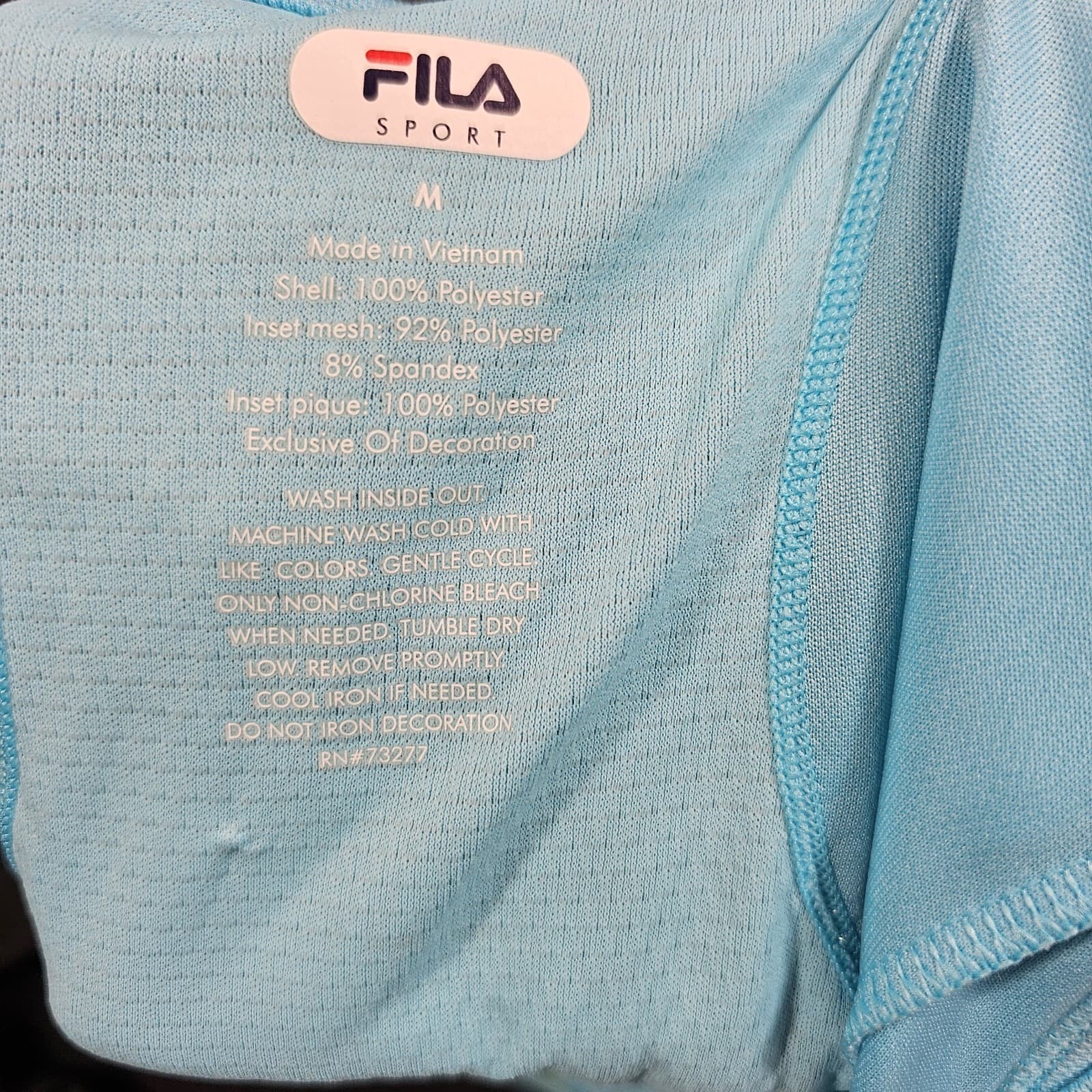 Fila Sport Athletic Shirt And Tank Top Lot Of 2 womans Size Med Stretch Wicking - Thumbnail 17