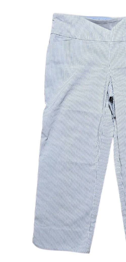 S.C.& Co Tummy Control Capri Pinstripe Pants Womans Size 10 - Thumbnail 4