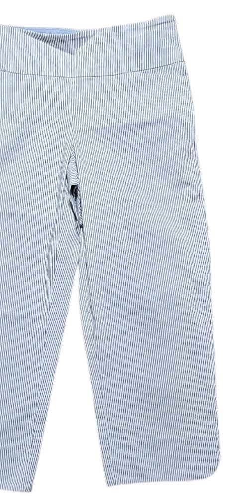S.C.& Co Tummy Control Capri Pinstripe Pants Womans Size 10 - Thumbnail 5