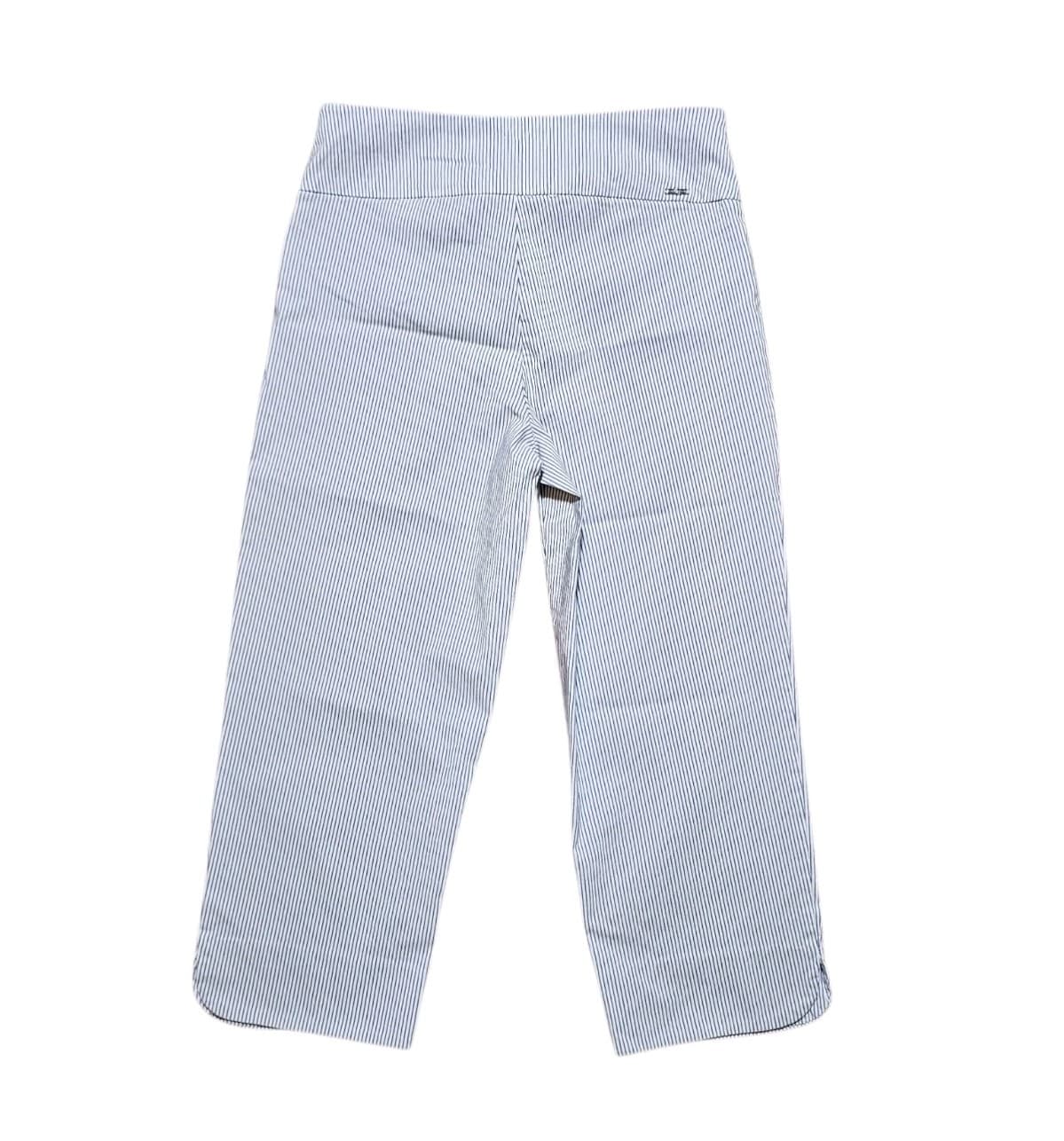 S.C.& Co Tummy Control Capri Pinstripe Pants Womans Size 10 - Thumbnail 7