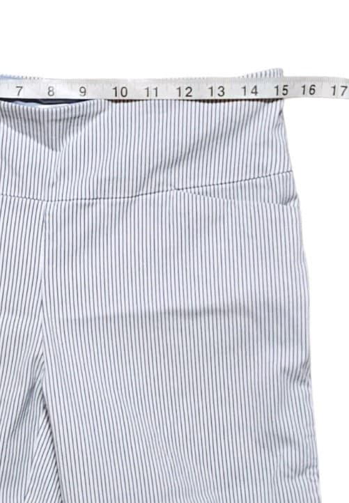 S.C.& Co Tummy Control Capri Pinstripe Pants Womans Size 10 - Thumbnail 10