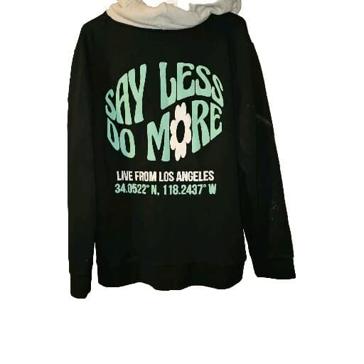 Young And Reckless Los Angeles Hooded Sweatshirt (Say Less Do More) - Thumbnail 6