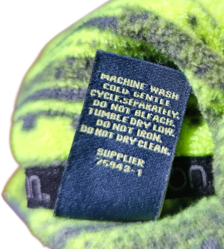Adult XERSION Pullover Jacket - Size Mens Medium Neon Green Digital Stripe - Thumbnail 8