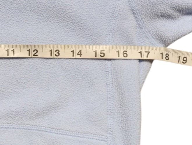 Vintage Patagonia Synchilla Womens Small Light Blue Made in USA - Thumbnail 5