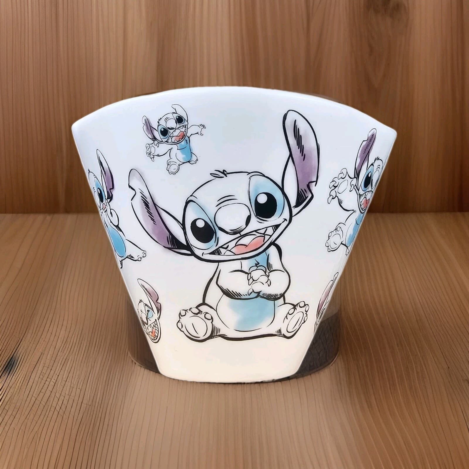 Disney Stitch Ramen Bowl 6.5” Diameter 4" Deep