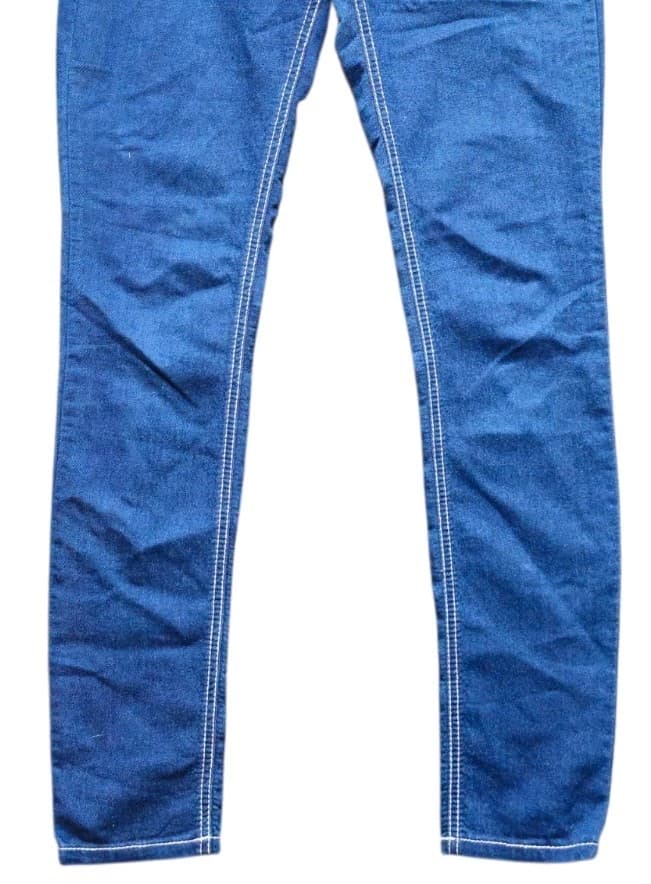 Rewash Skinny Blue Jeans Woman's Size 5 Stretch - Thumbnail 4