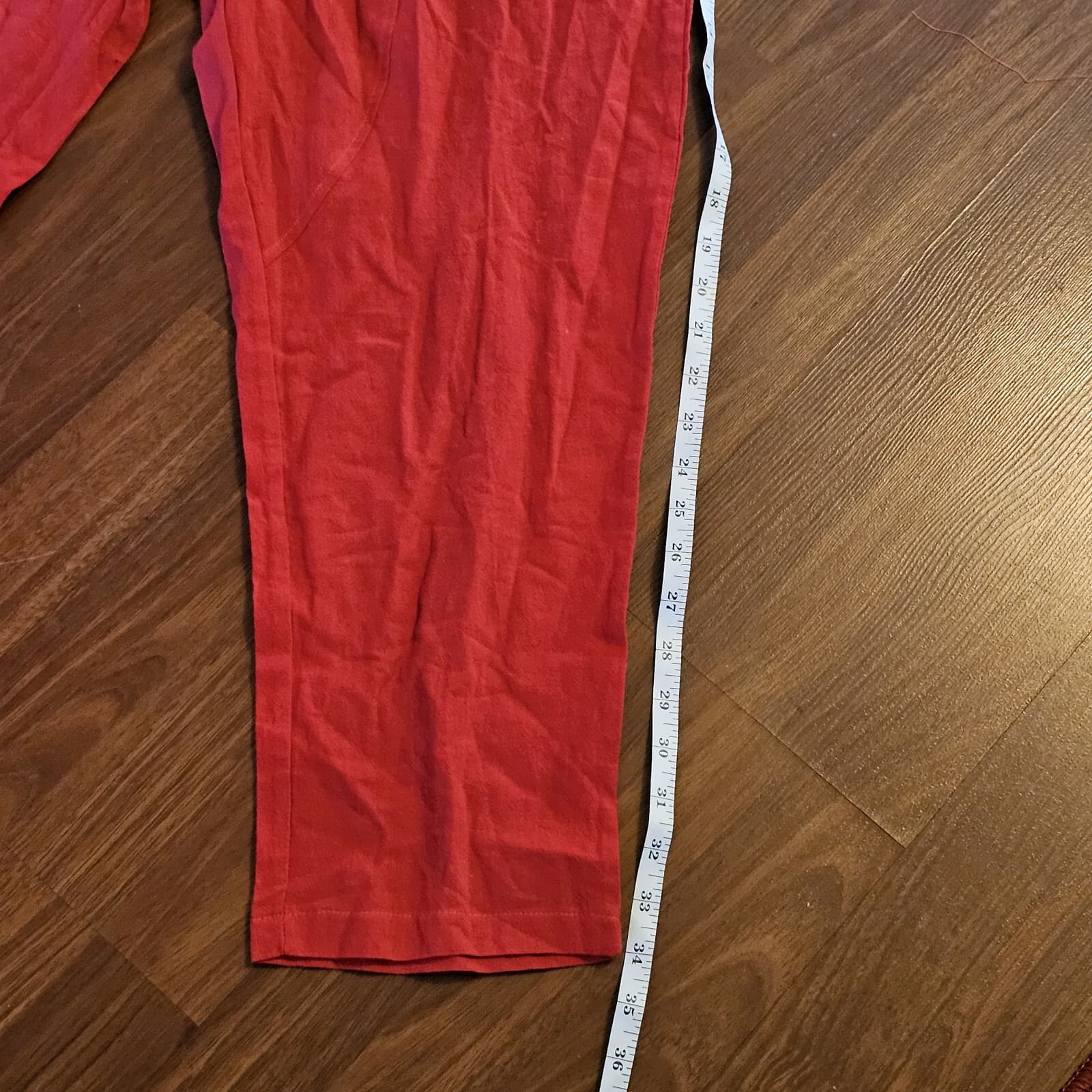 Vintage Stay Real Designed By Barrod 1980 Red Woman's X L - Thumbnail 3