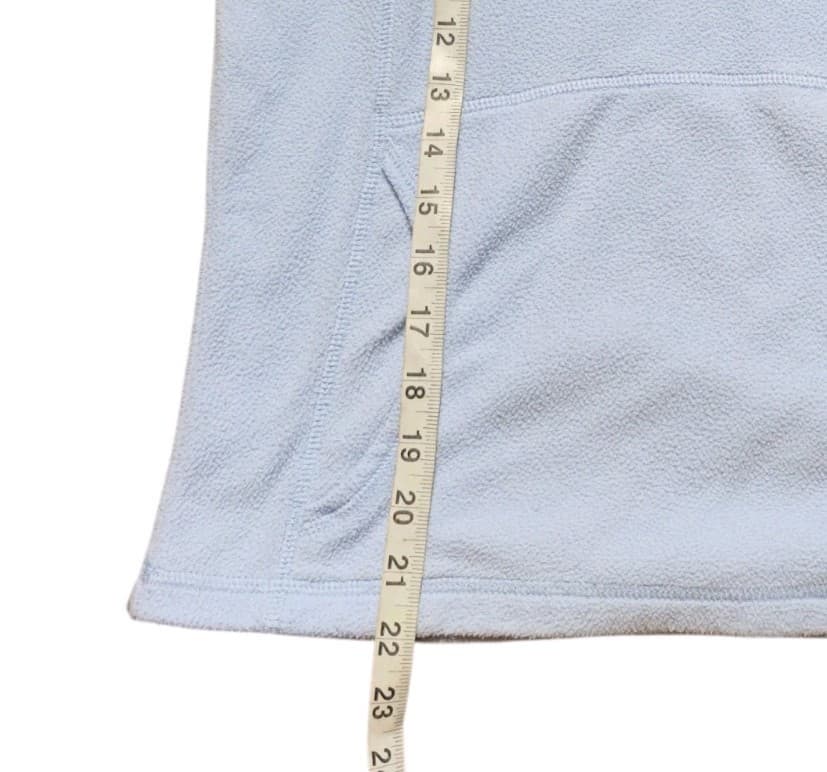 Vintage Patagonia Synchilla Womens Small Light Blue Made in USA - Thumbnail 6